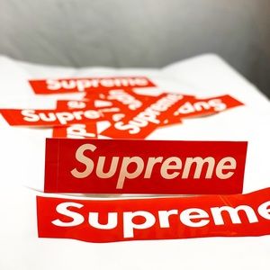 Supreme Box Logo stickers